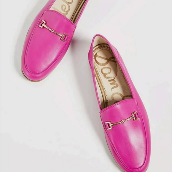 Sam Edelman Shoes - Sam Edelman hot pink leather loafers 5.5 / 6